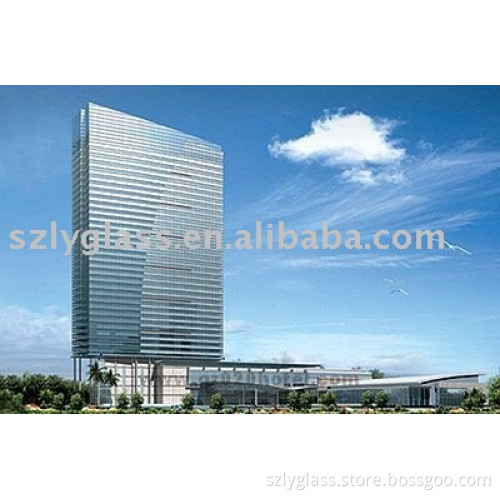 5mm-19mm safety insulated tempered tinted window glass for building ISO&3C certificate factory in shenzhen China